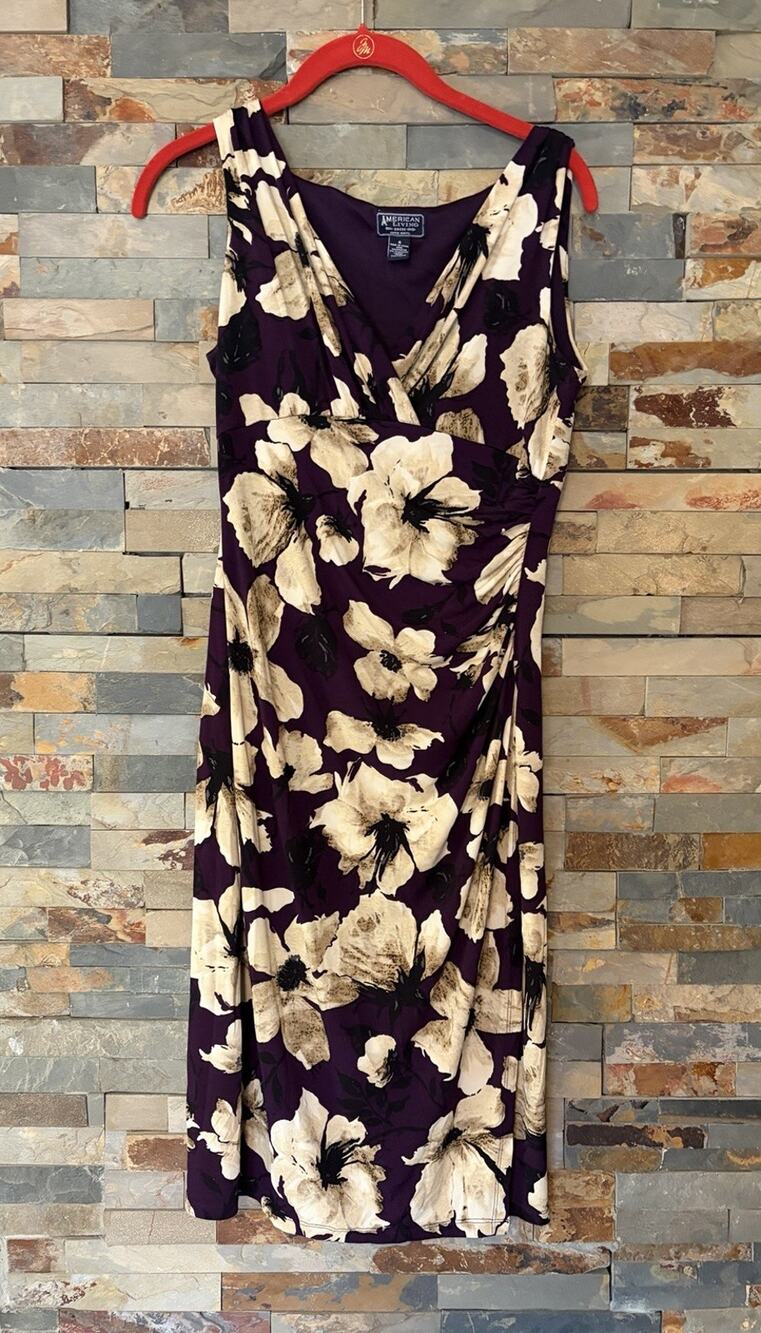 Women's Sleeveless Floral Sz 4